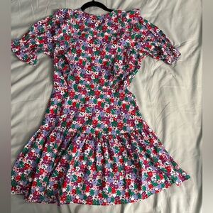 ASOS Influence Floral Multicolor Dress